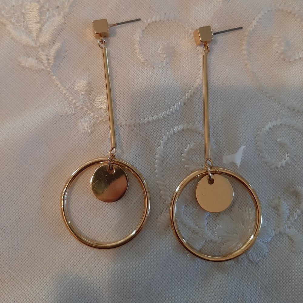Alexis Bittar Modernist Drop Earrings